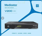 گیرنده دیجیتال مدیا استار مدل V200 با ریموت کنترل